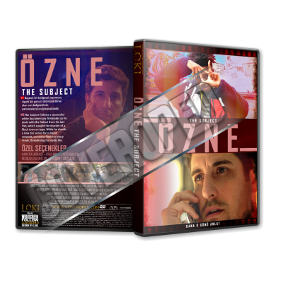 Özne - The Subject - 2020 Türkçe Dvd Cover Tasarımı